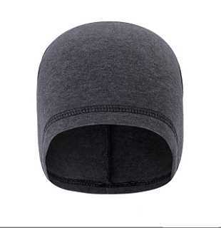 Grey Windproof Beanie Hat Cap Slouch Neo Thermal Winter Warm Ski Fleece Lined